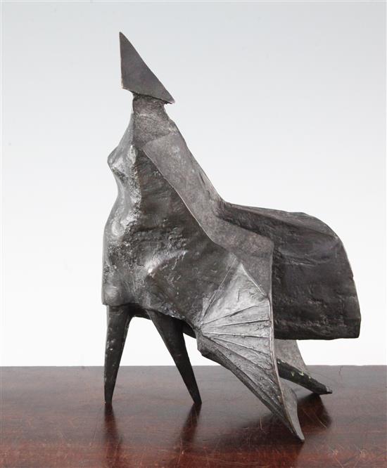 § Lynn Chadwick (1914-2003) Maquette II, Walking Woman, 1984, 11.75in.